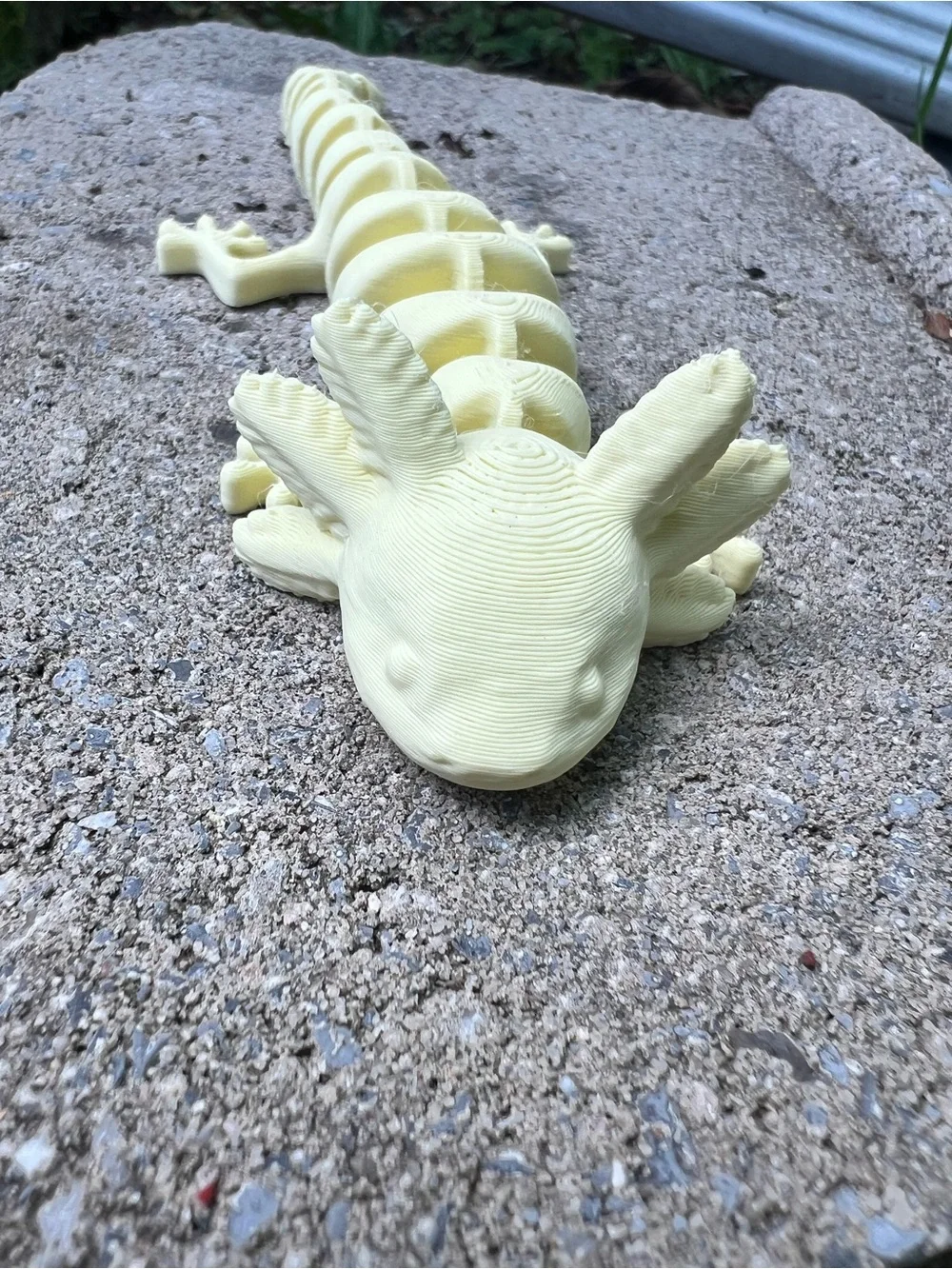 3D printed axolotls